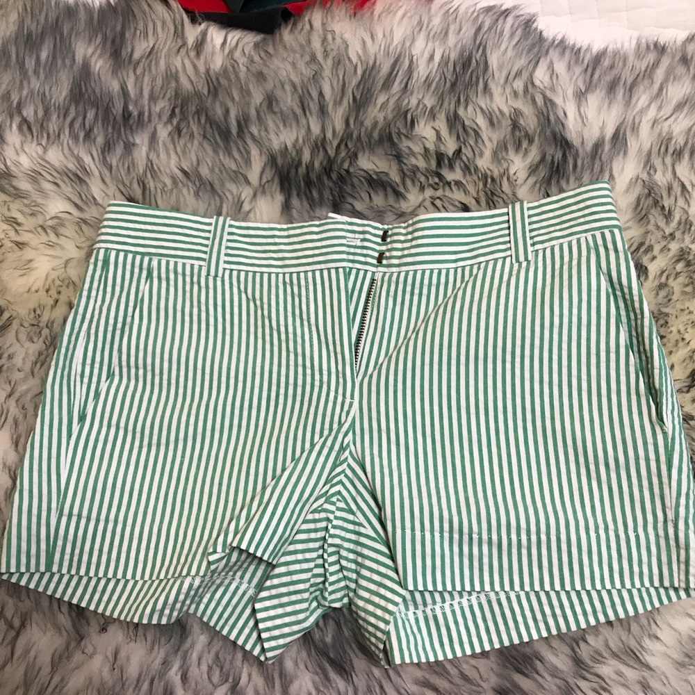 J. Crew 4in seersucker short